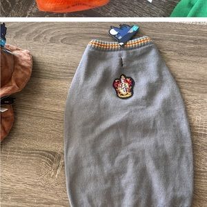 Harry Potter barkbox wand and grey sweater